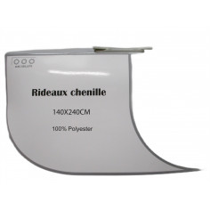 Rideau chenille 140x240