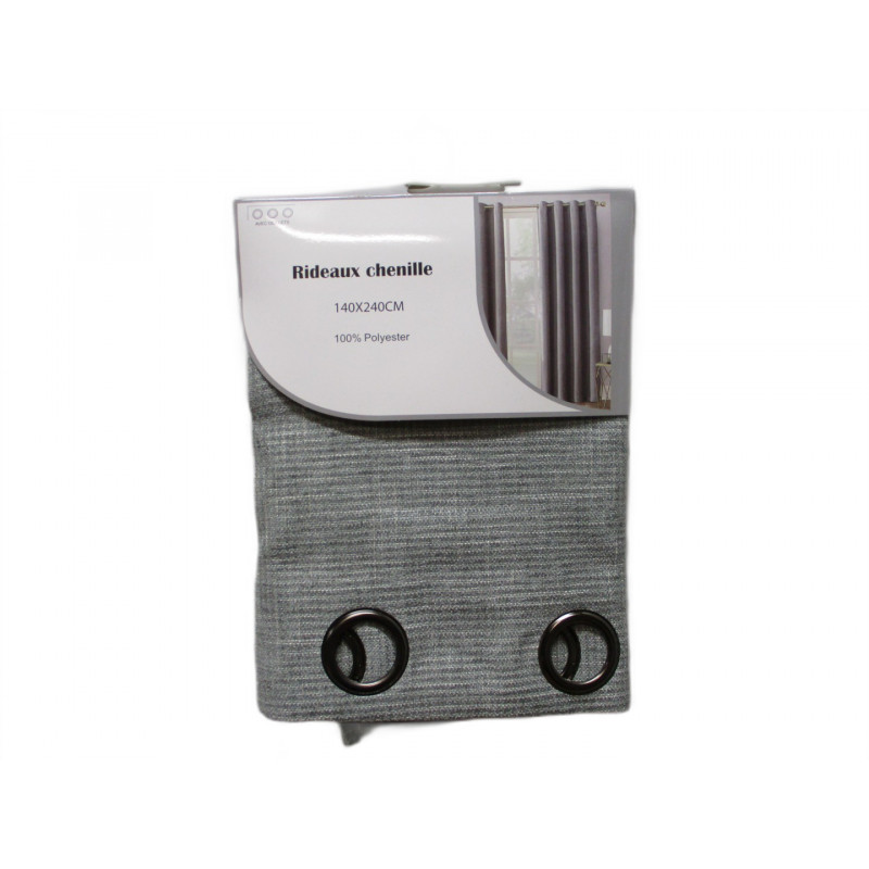 Rideau chenille 140x240