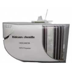 Rideau chenille 140x240