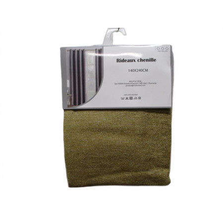 Rideau chenille 140x240