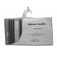 Rideau chenille 140x240