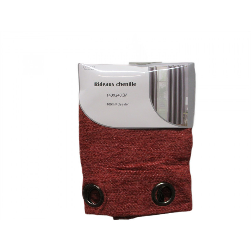 Rideau chenille 140x240