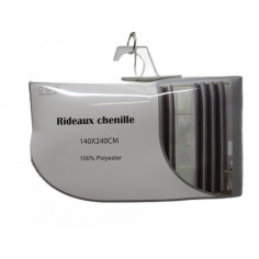 Rideau chenille 140x240
