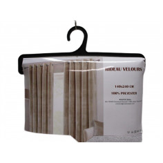 Rideau velours 140x240