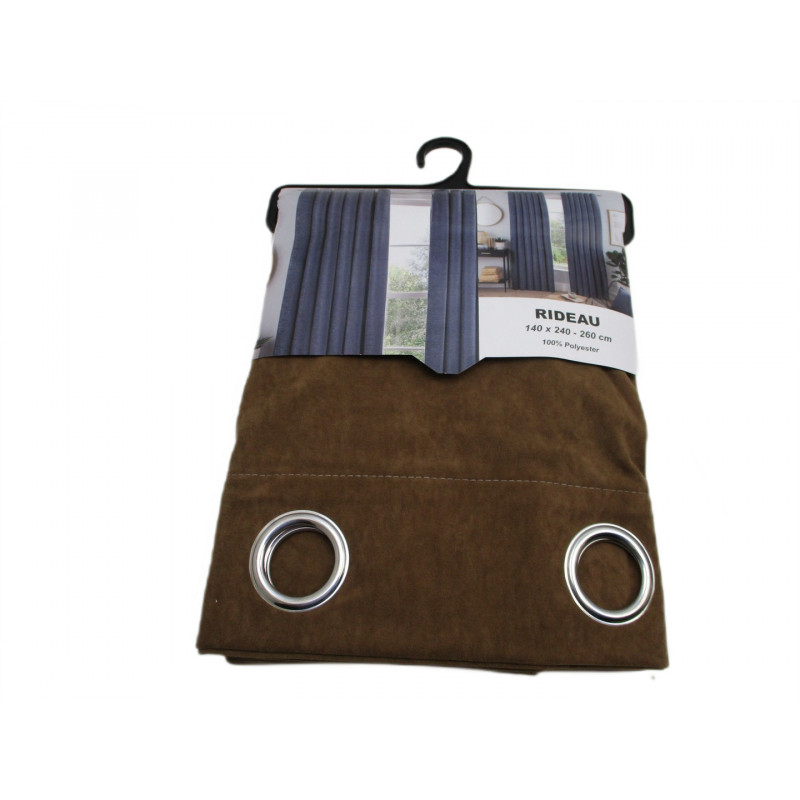 rideau avec oeillets 140x240