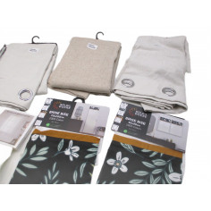 10 rideaux voilages a 3€