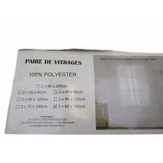 10 rideaux voilages a 3€