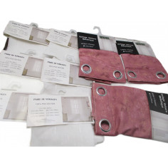 15 rideaux voilages a 3€