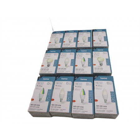 12 Ampoules led wifi a 0.60€