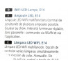 12 Ampoules led wifi a 0.60€