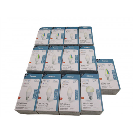 13 Ampoules led wifi a 0.60€