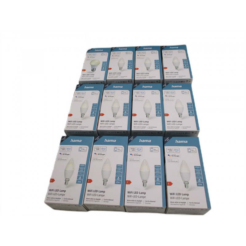 12 Ampoules led wifi a 0.60€