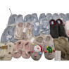 25 Paires de chaussons a 2€